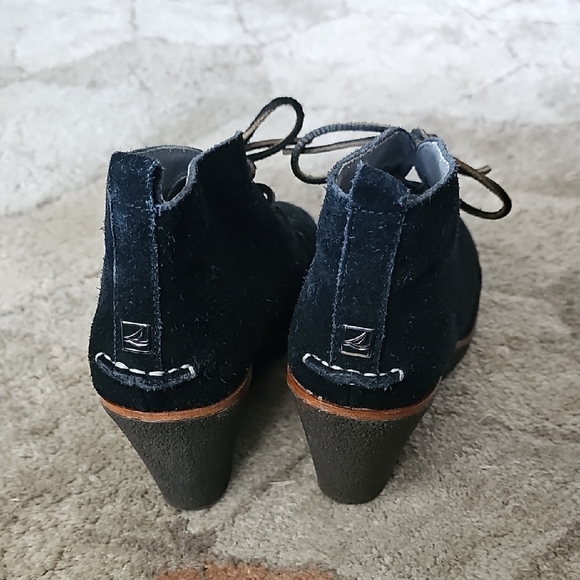 Sperry Lace Up Harlow Platform Wedge Boot - Picture 2 of 3